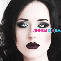 Карнавальные линзы EOS White Out Фото 2